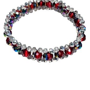❤️ Red Austrian Crystal Bracelet